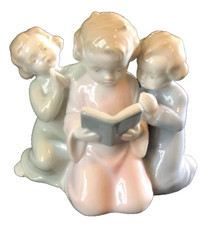 Groupe figurine en porcelaine