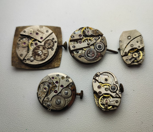 Watch lot movement for - , parts