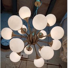 Ancien lustre marin en verre