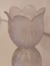  ANCIENNE GRANDE TULIPE GLOBE