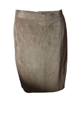 JUPE COURTE FEMME °°° CHARLES LORENS - PARIS  °°° DAIM . TAILLE 38