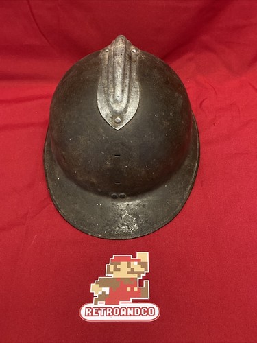 Ancien casque adrian militaria - ancien,