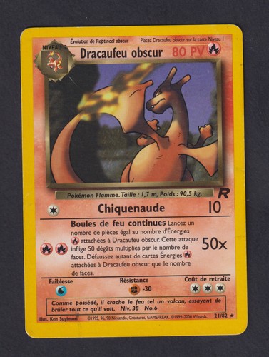 Pokémon dracaufeu obscur - pokémon,
