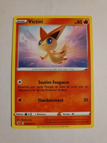 Carte pokemon victini - pokemon,
