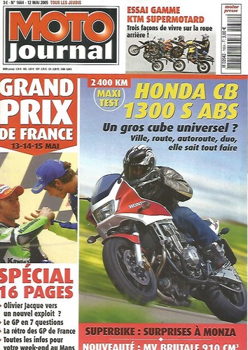 Moto journal 1664 - n°1664, honda