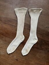 Chaussettes Enfant Anciennes Fait Main