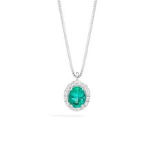 Collier blanc 18k avec - en, or