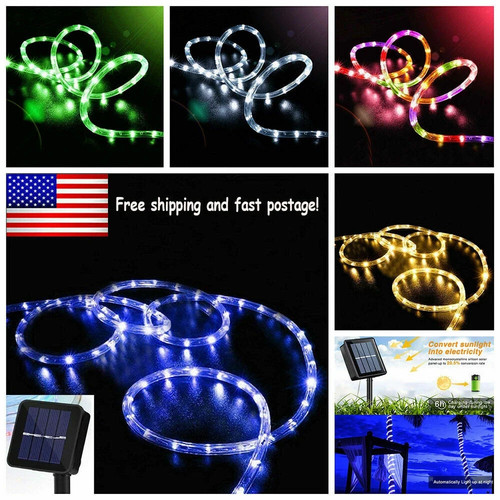 Solar rope lights - lights, outdoor