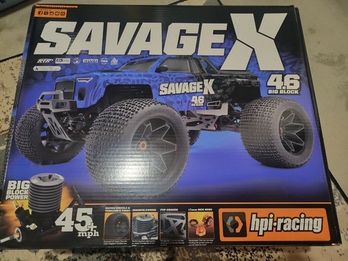 Hpi 160585 savage 4 - 1/8, 4.6