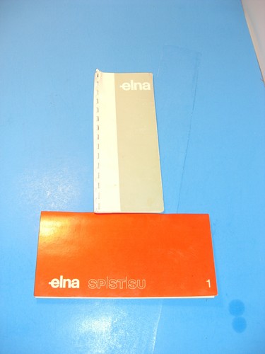 Elna 1 instruction - st,