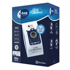 Sacs microfibres par 12 S-BAG CLASSIC LONG PERFORMANCE E201SM pour Aspirateur AE