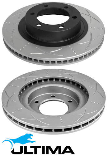 Ultima slotted front disc - ultima,