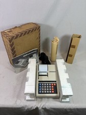 Calculatrice Vintage OLIVETTI-UNDERWOOD 340 - NEUVE EN BOÎTE COMPLETE