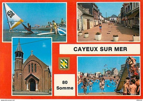 Carte postale cayeux - -,