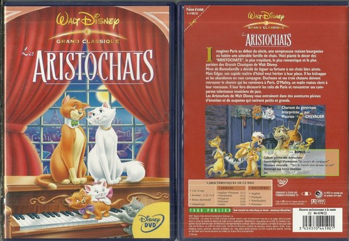 Dvd les aristochats walt - dvd, :