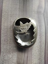 Cendrier / coupelle en cuivre massif avec logo casque ailé cigarettes Gauloises