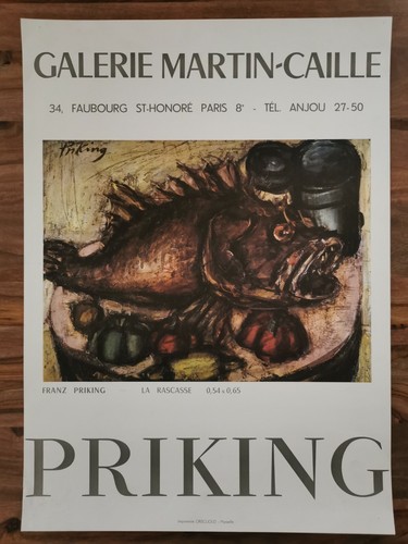 Priking affiche exposition - priking,