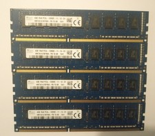 4 x 4 GO GB RAM PC3L-12800E DDR3-1600MHz ECC SKhynix HMT451U7BFR8A-PB