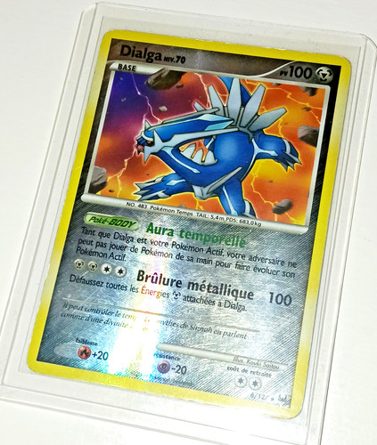 Carte pokémon dialga - dialga, niv.70