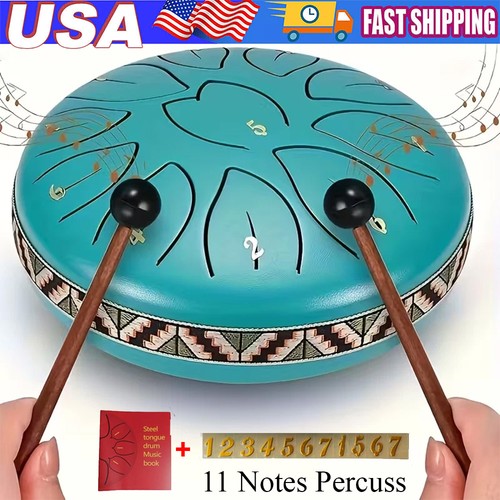 Steel tongue drum notes - steel,