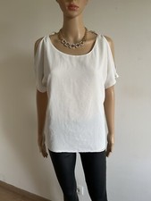 Blouse blanche à manches courtes One Step taille 44 jamais portée 