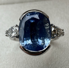 Bague En Or Blanc 18Kt Avec