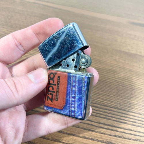 Briquet zippo vintage chromé - vintage,