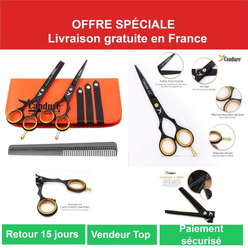Ciseaux coiffure candure - de,