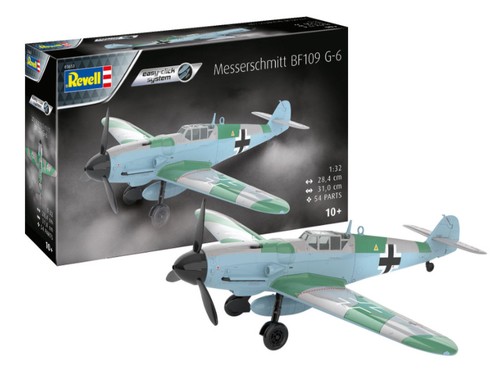 Revell messerschmitt bf109g - revell, bf109g-6