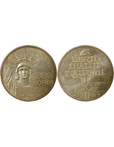 France 100 francs statue - statue, la