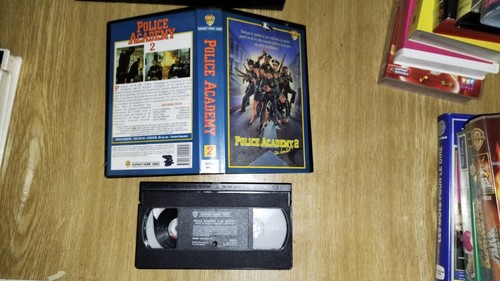 Vhs police academy video - academy,