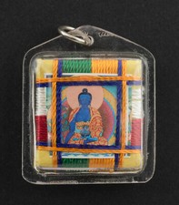 Amulette Bouddhiste - Bouddha médecine Tsa Tsa  Talisman   993
