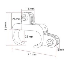 Support de guidon de vélo de