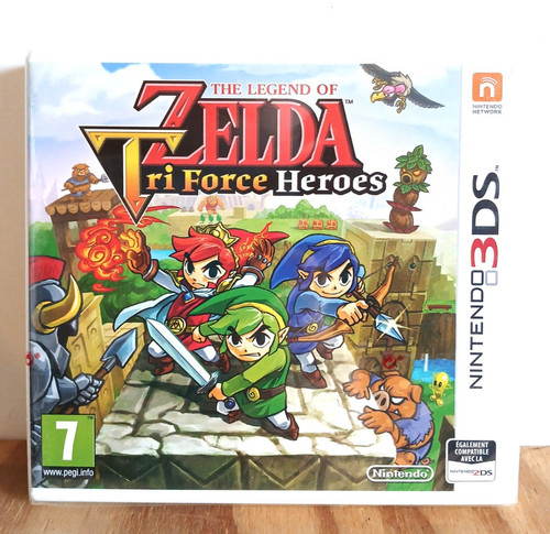 Jeu zelda tri force heroes - zelda,