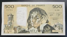 500 FRANCS 5-8- 1982  O.160