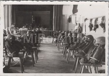 Photo, WW2, Tornister et casque XT55151