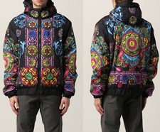 VESTE BOMBER À Capuche VERSACE JEANS COUTURE REGALIA BAROQUE BNWT S