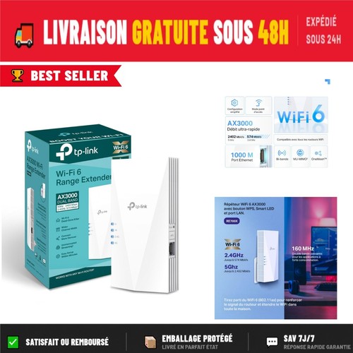 Link répéteur wifi 6 - wifi,
