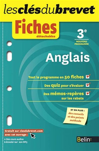Fiches anglais 3ème les - 3ème:,