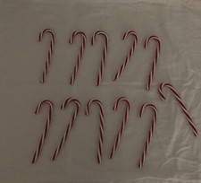 CANDY CANE ORNAMENTS  SET OF