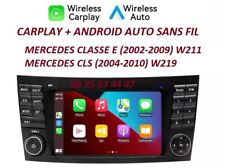 Autoradio Carplay-Android auto Mercedes Classe E - CLS (W211-W219) GPS BT USB 4G