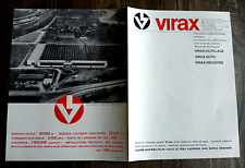 VIRAX flyer outillage AUTO 1965 industrie clips cintreuse clé marteau taraud etc