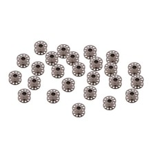 25 bobines métalliques outils de couture artisanale pour machines à coudre aci