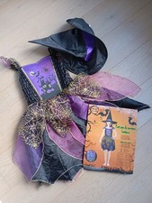 déguisement enfant., costume de sorcière. Taille 4-6 ans. Robe avec busti enfant
