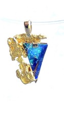 pendentif Pépites d’or et