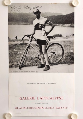 Affiche vive bicyclette ca - bicyclette,