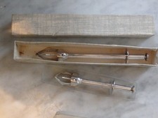 2 Pinces à Sucre ou Glace CHRISTOFLE "collection Gallia"