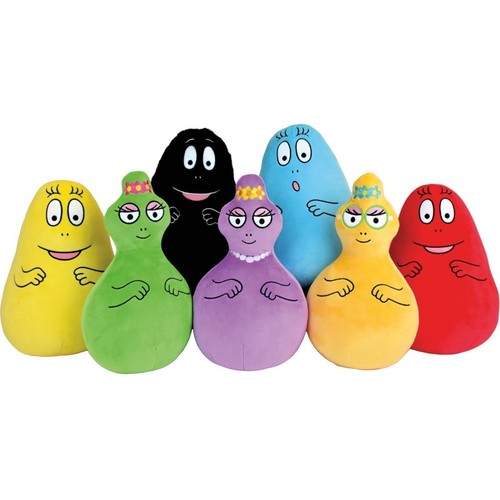 Lot peluches barbapapa - peluches,