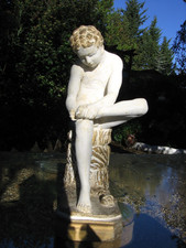 Sculpture du penseur par Rodin Marbre Statue