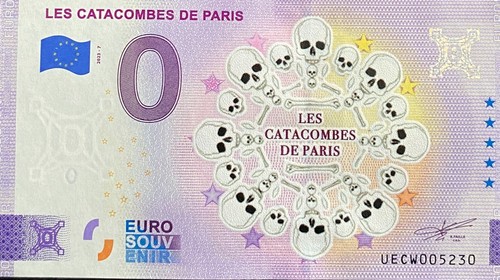Billet euro les catacombes - ,